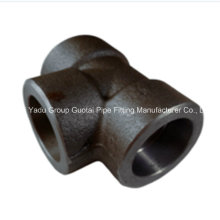 Pipe Fitting Carbon Steel Socket Tee